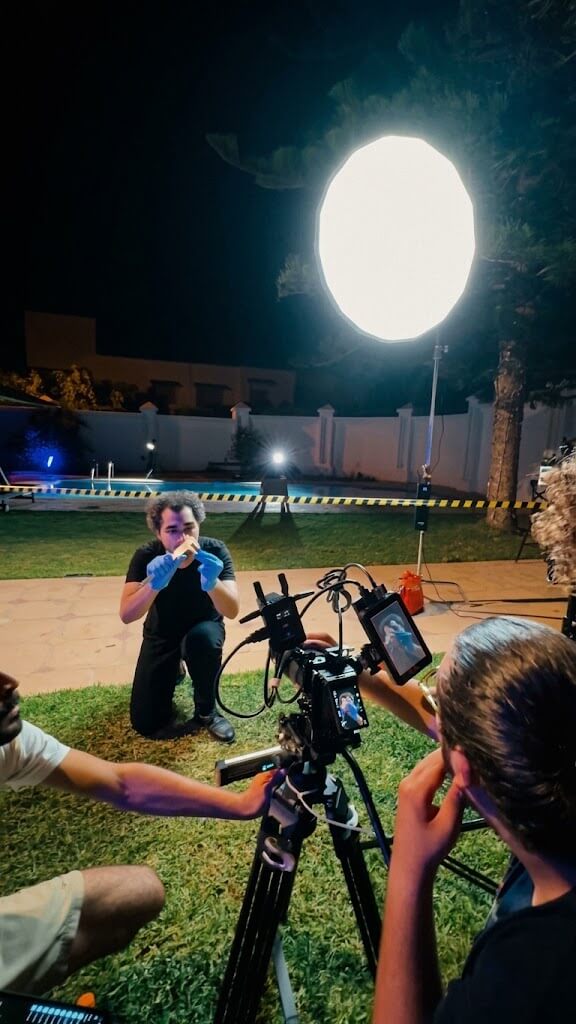 Samsung video 1: a cinematic crime scene at night